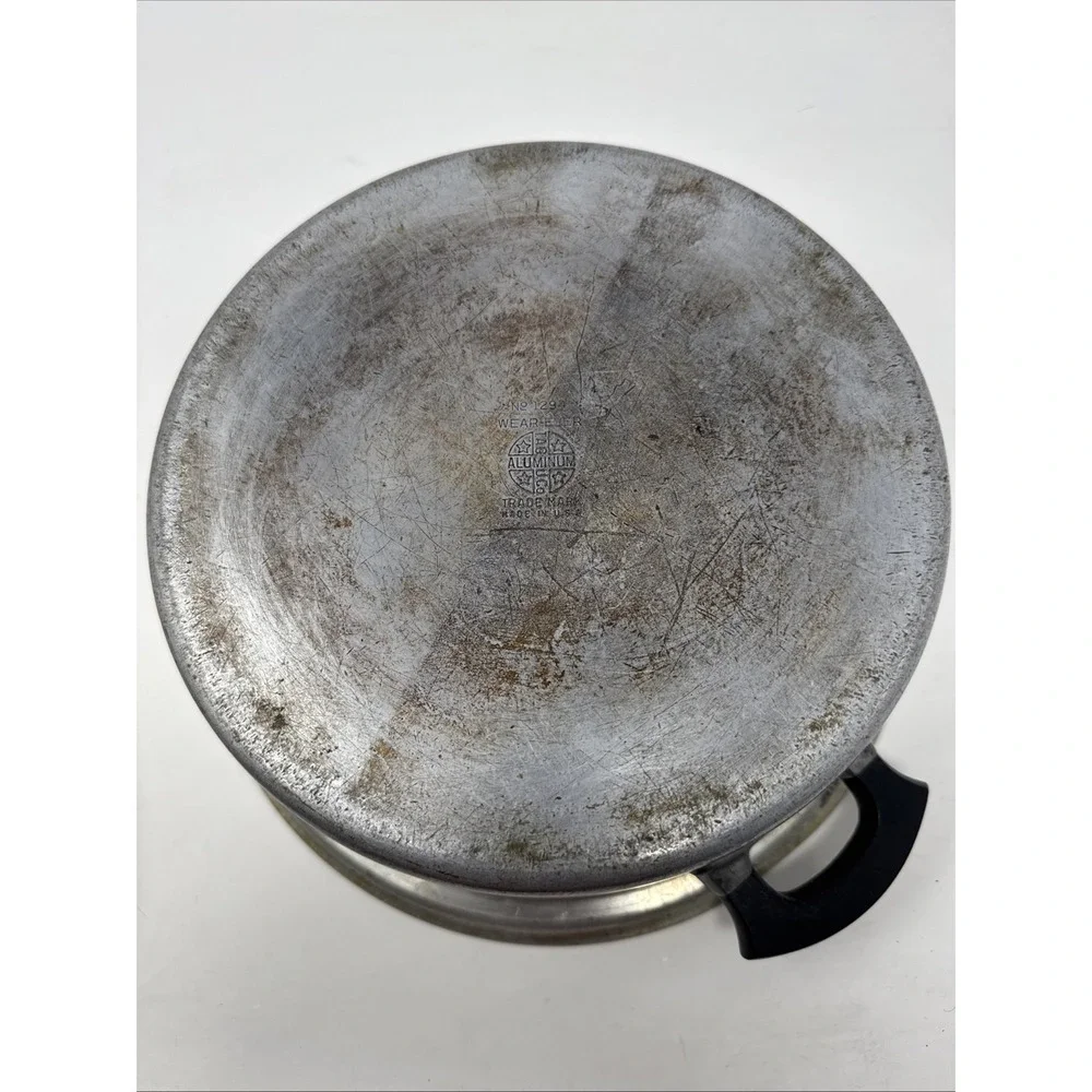 Vintage WEAR EVER 5 qt. Stock Pot Dutch Oven No. 1294 Made In The USA‎